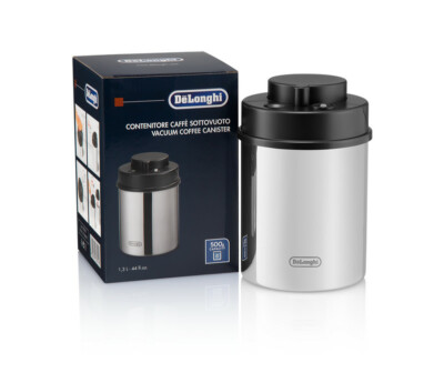 DELONGHI CONTENITORE SOTTOVUOTO PER CIBI CAFFE’ POLVERE E GRANI 1300ML 500G CAFFE’